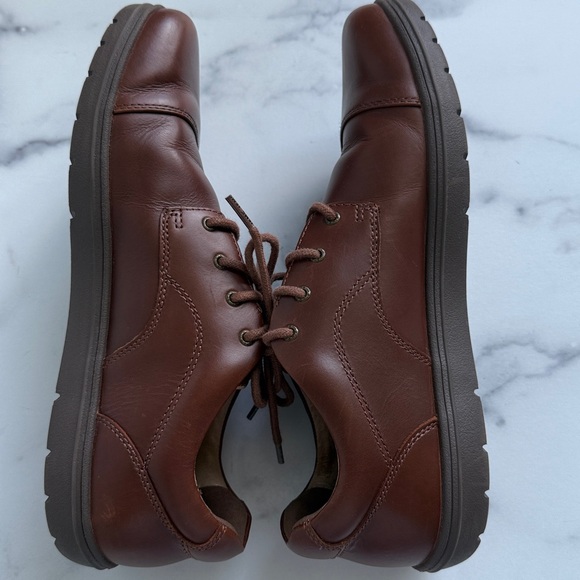 Lems Nine2Five Mocha Leather Minimalist Shoe Unisex Size Men’s 11.5 / Women's 13 - Picture 10 of 12